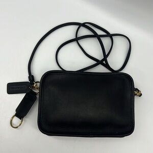 Coach C9925 Vintage Carnival Full Grain Leather Crossbody w Key Ring made in USA